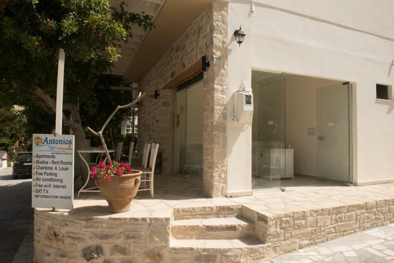 Antonios 1 Apartman Mátala Kültér fotó